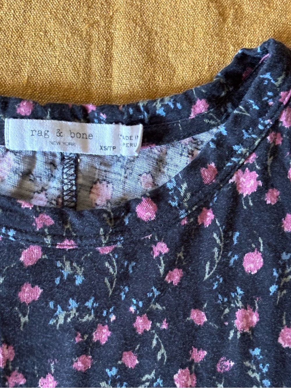 RAG & BONE floral print tshirt